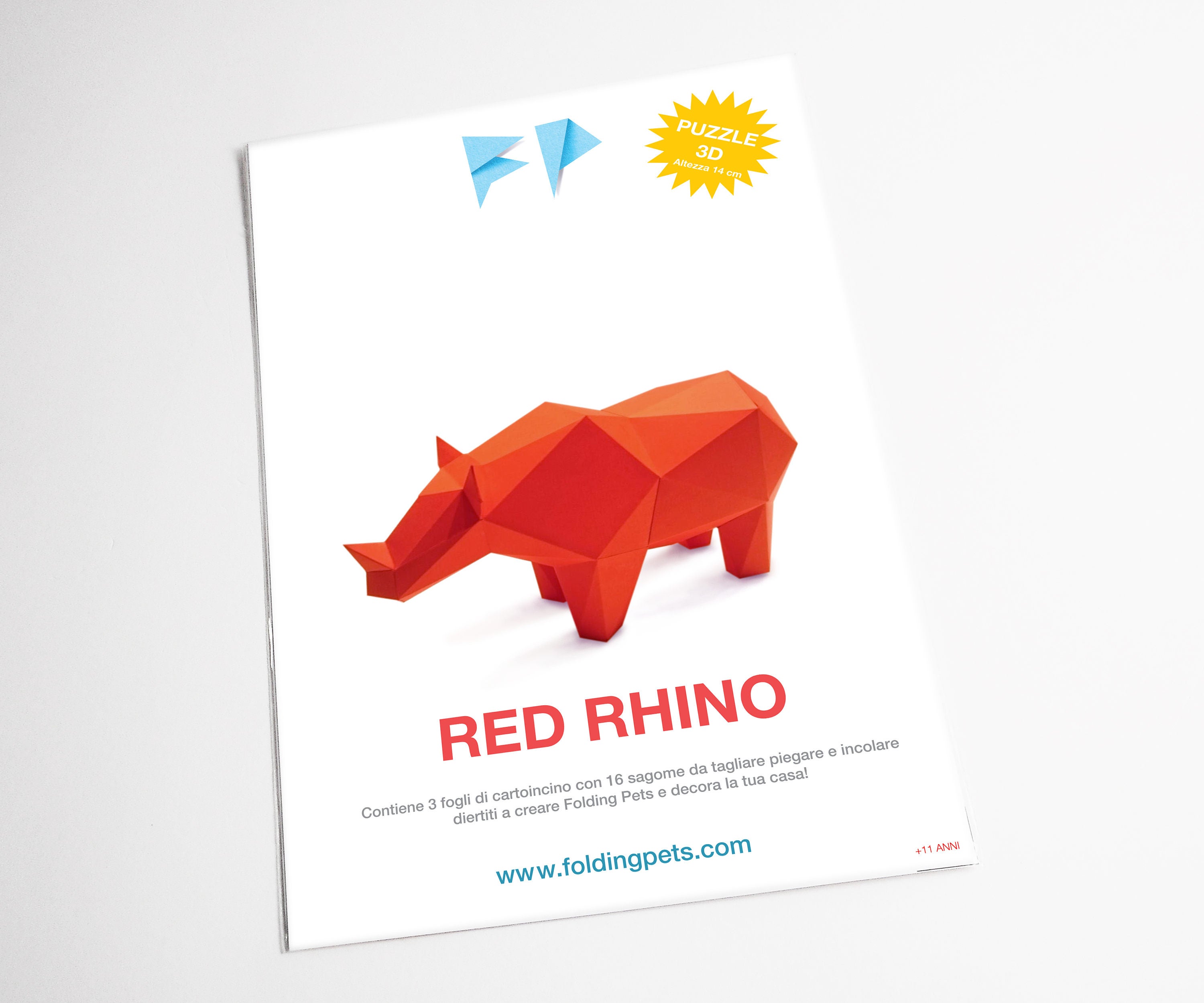 red rhino kit 3d puzzle papercraft_1
